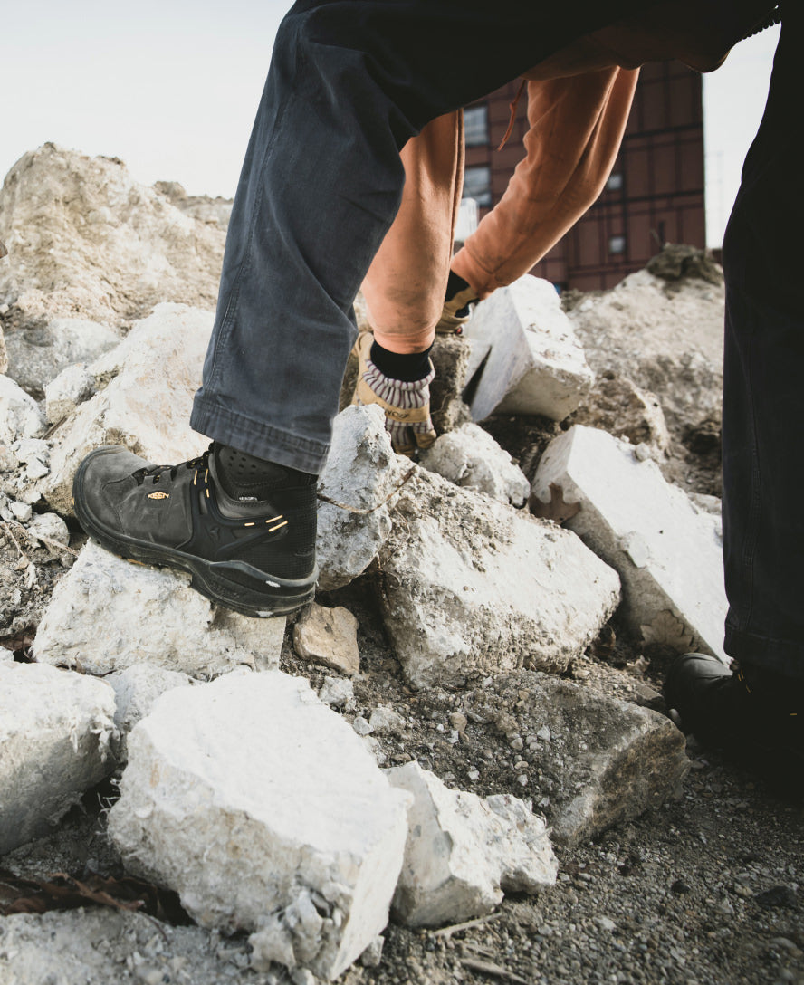 Men's Dover 6 Waterproof (Carbon Toe) | Magnet/Black - Image 8