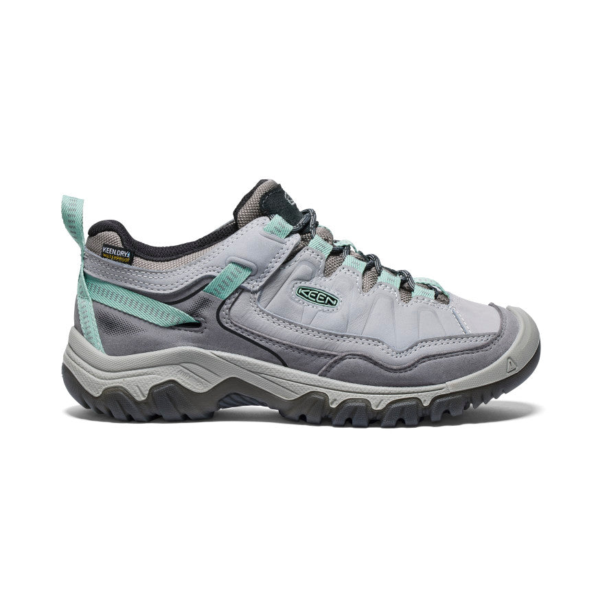 Women's Targhee IV Waterproof Hiking Shoe | Alloy/Granite Green