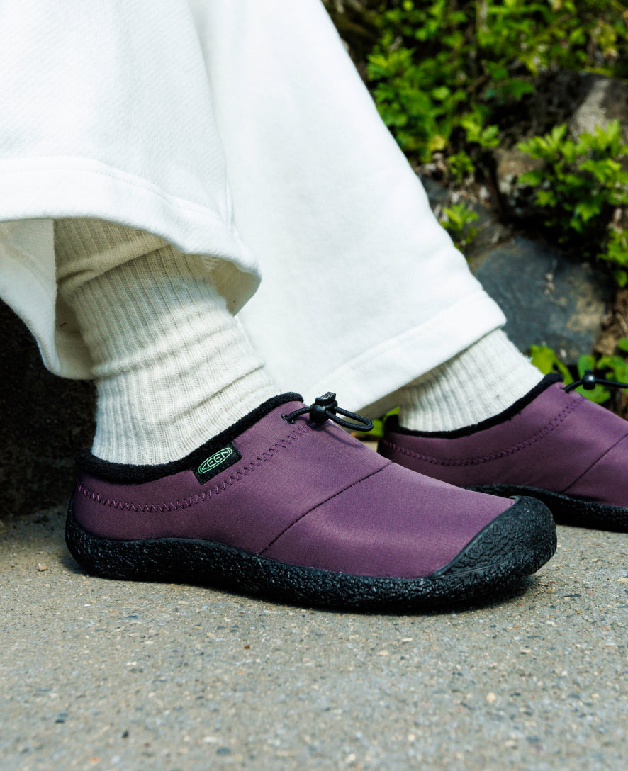 Women's Howser III Slide | Plum Perfect/Absinthe Green - Image 9