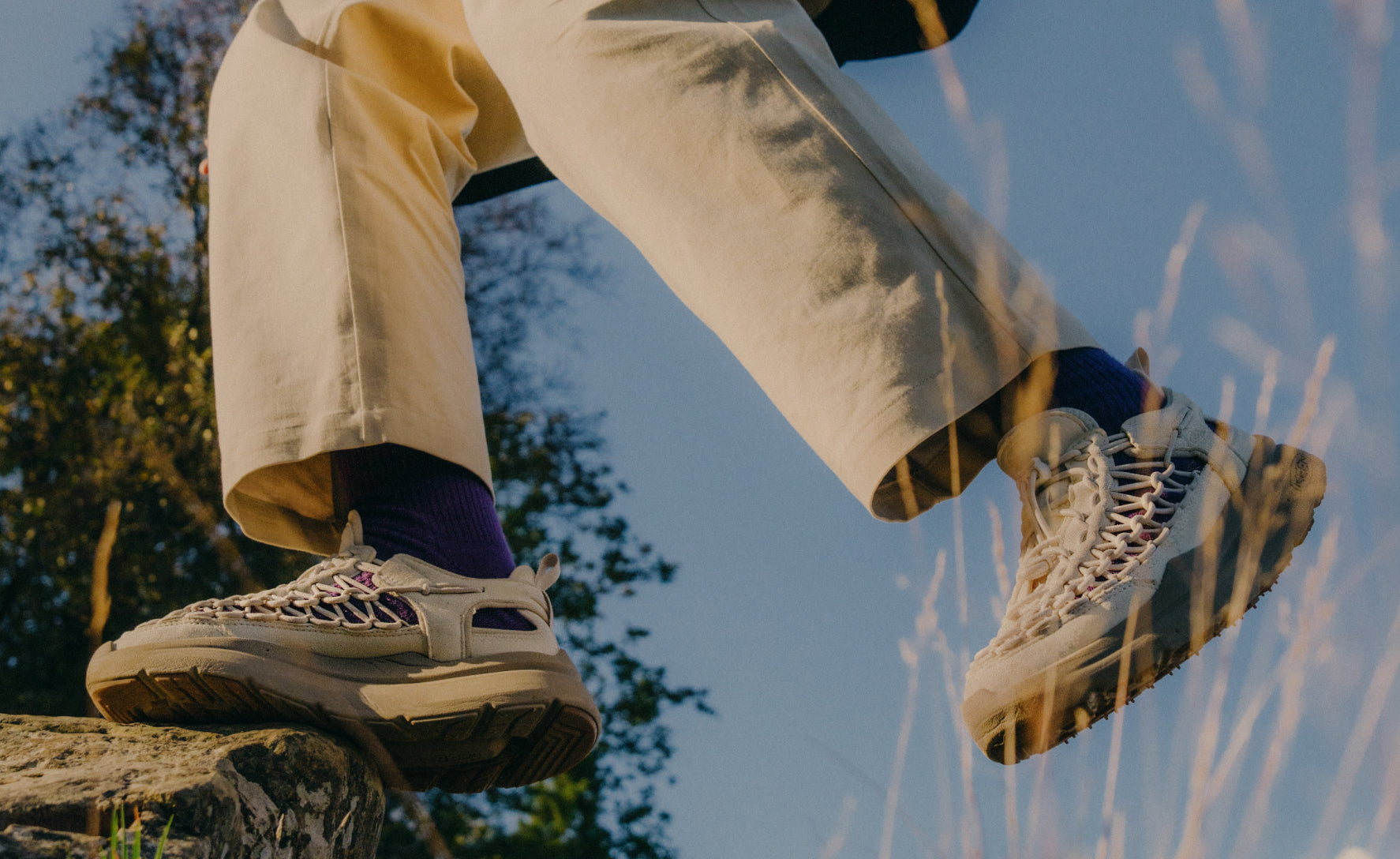 Men's UNEEK WK Sneaker | Khaki/Black - Image 7