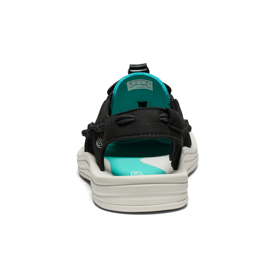Men's UNEEK Sneaker | Black/Bright Aqua - Image 5