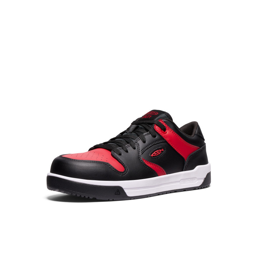 Men's Overton Work Shoe (Carbon Toe) | Salsa/Black - Image 3