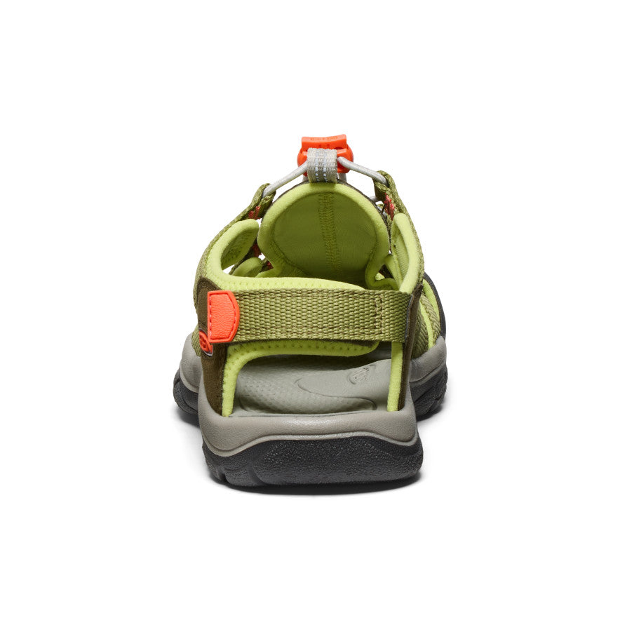 Big Kids' Newport Boundless Sandal | Dark Olive/Scarlet Ibis - Image 5
