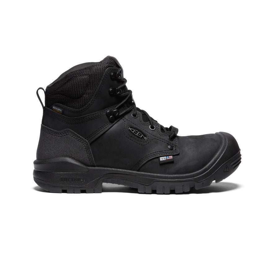Men's Independence 6 Waterproof Boot (Carbon Toe) | Black/Black