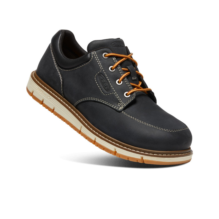 Men's San Jose Oxford (Aluminum Toe) | Black/Off White - Image 3