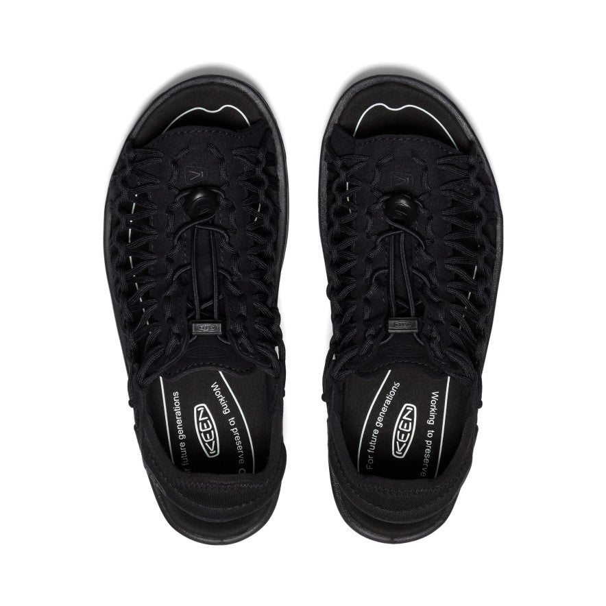 Women's UNEEK II Open-Toe Sneaker | Black/Black - Image 4