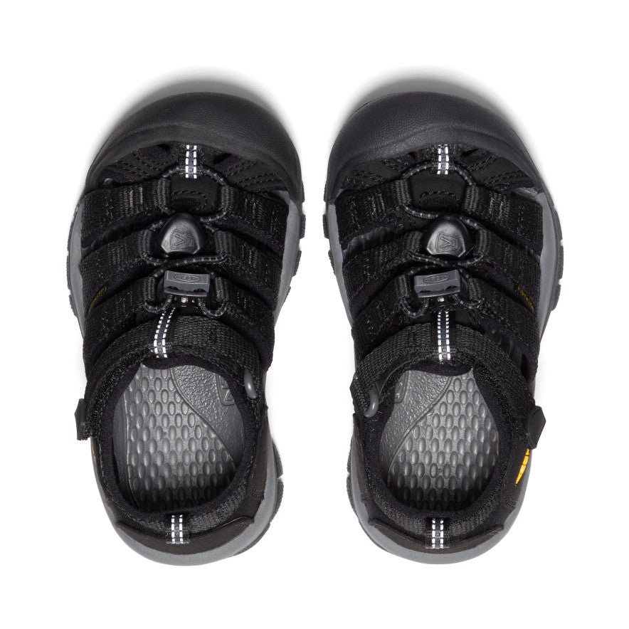 Little Kids' Newport H2 | Black/Keen Yellow - Image 4