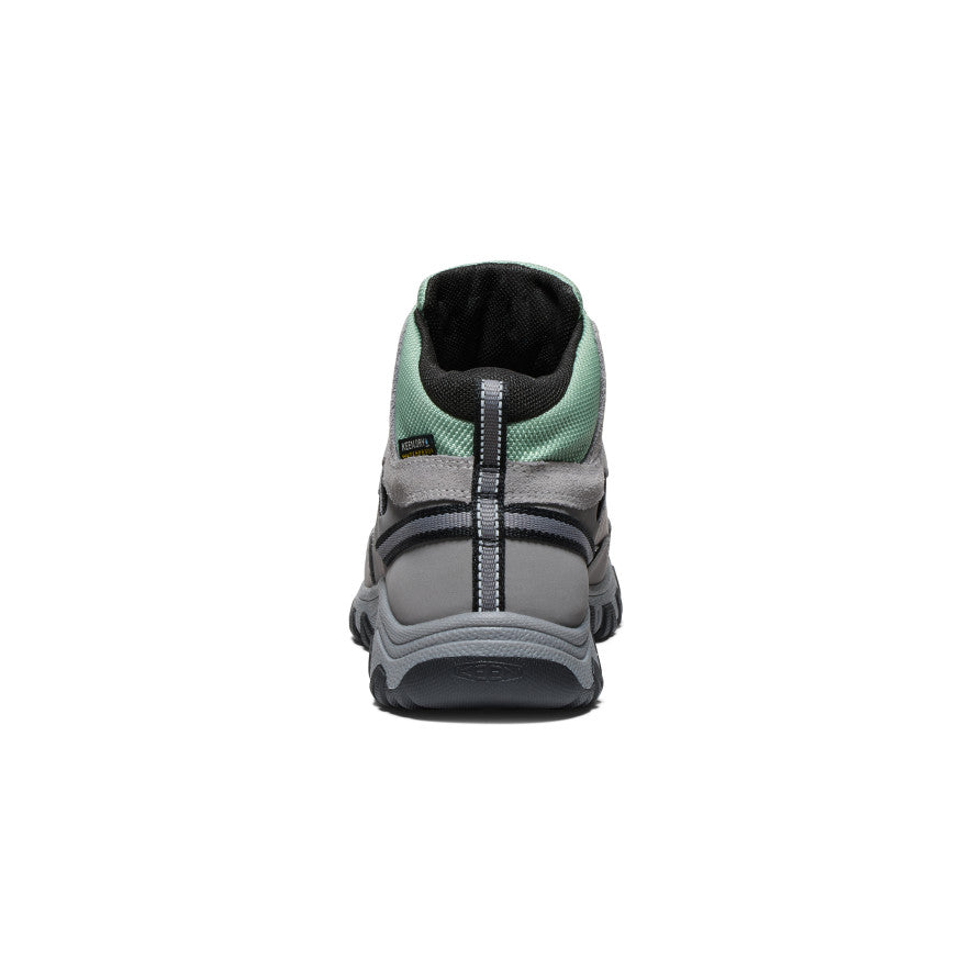 Big Kids' Targhee IV Waterproof Hiking Boot | Alloy/Granite Green - Image 5