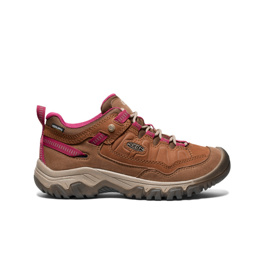 Women's Targhee IV Waterproof Hiking Shoe | Bison/Beaujolais