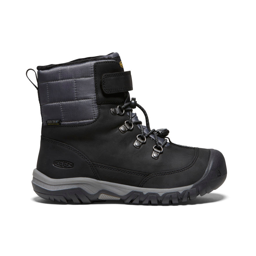 Big Kids' Kanibou Waterproof Winter Boot | Black/Magnet