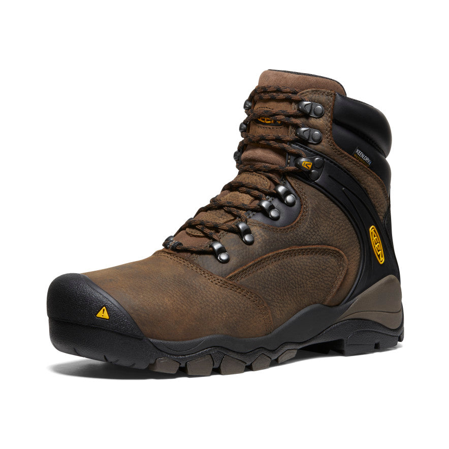 Men's Louisville 6 Waterproof Boot (Steel Toe) | Cascade Brown - Image 3