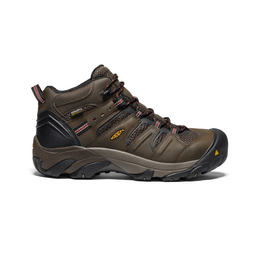 Men's Lansing Mid Waterproof (Steel Toe) | Cascade Brown/Brindle