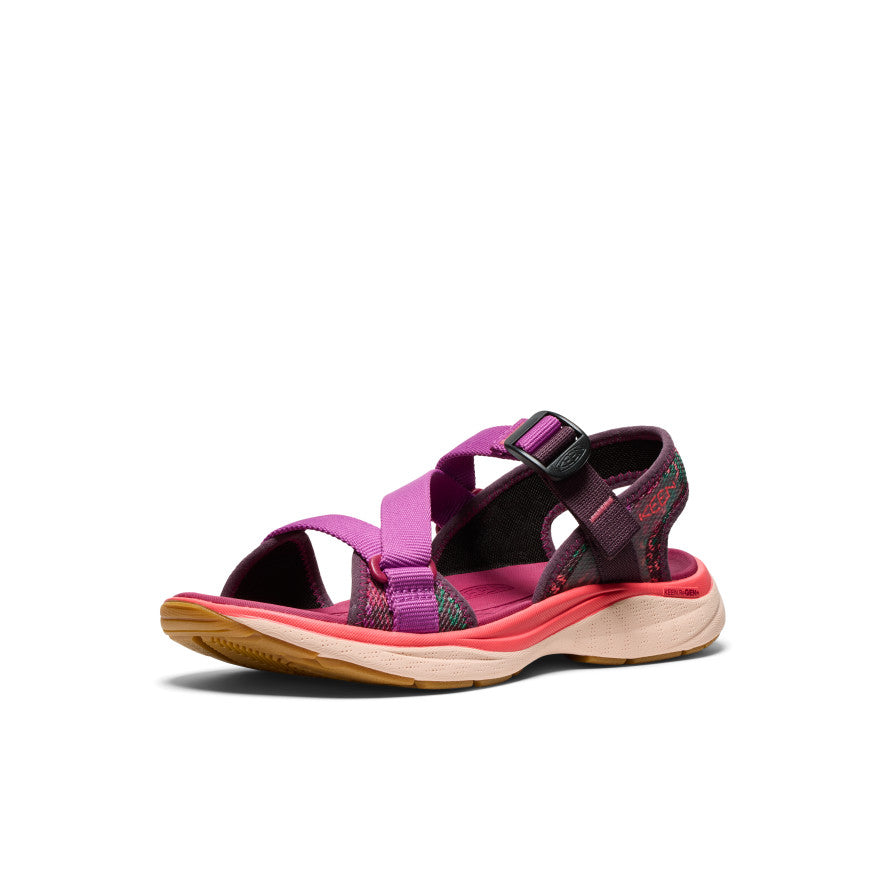 Women's Leiki Open-Toe Sandal | Plum Perfect/Dubarry - Image 2