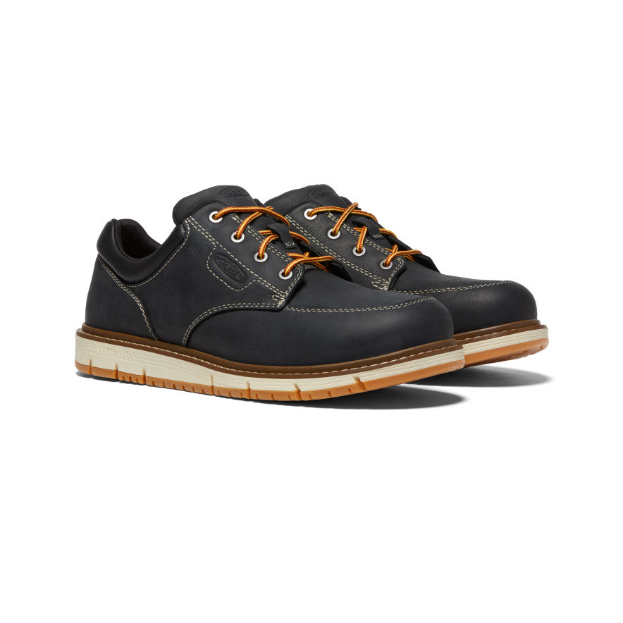 Men's San Jose Oxford (Aluminum Toe) | Black/Off White - Image 2