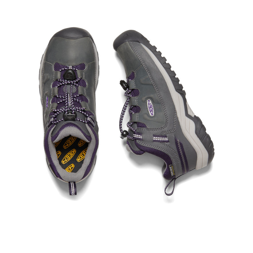 Big Kids' Targhee Waterproof Shoe | Magnet/Tillandsia Purple - Image 4