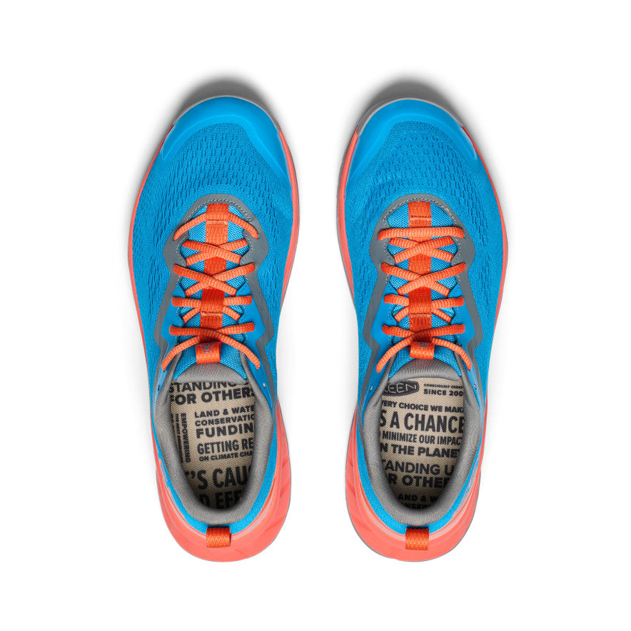 Men's Versacore Speed Shoe | Blue Danube/Scarlet Ibis - Image 4