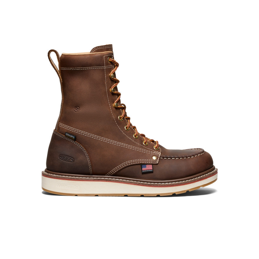 Men's Liberty 8 Waterproof Boot (Carbon Toe) | Leather Brown/Gum