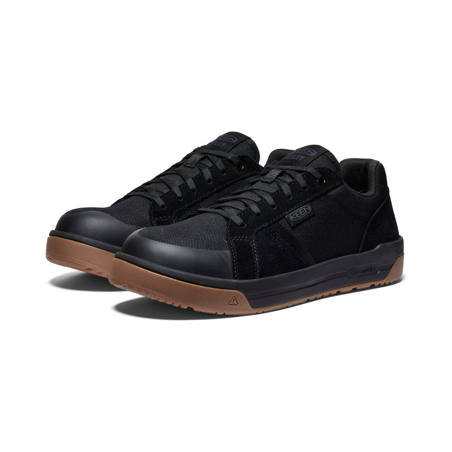 Men's Kenton Work Shoe (Carbon Toe) | Black/Gum - Image 2