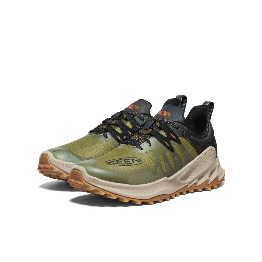 Men's Zionic Speed Hiking Shoe | Dark Olive/Scarlet Ibis - Image 2