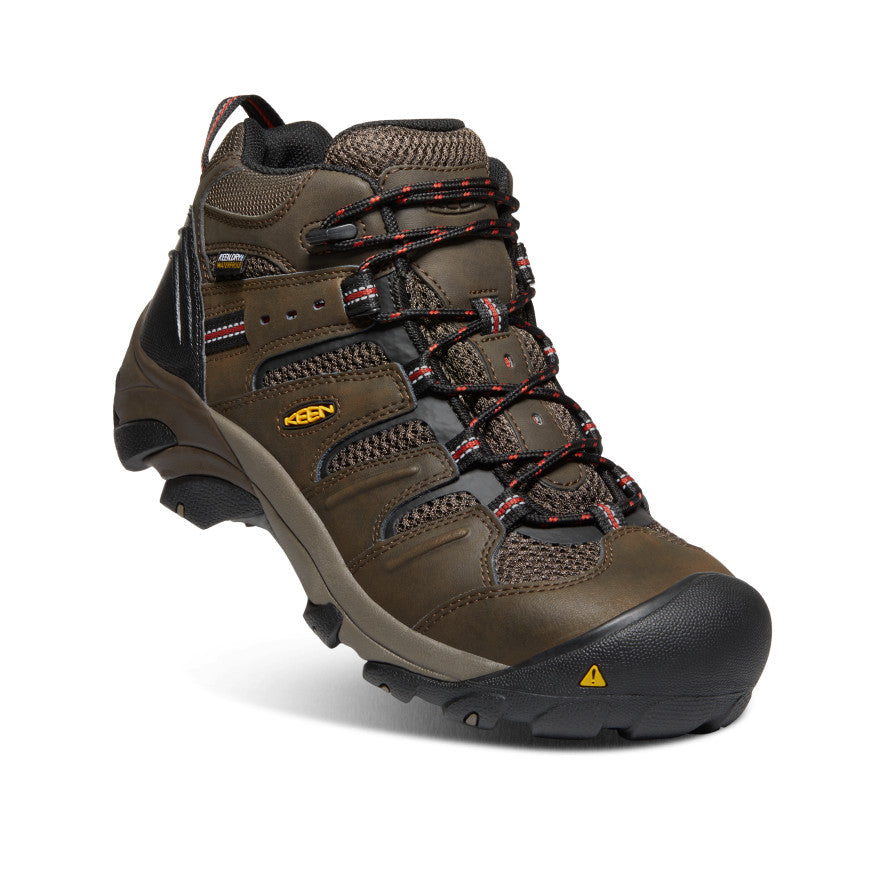 Men's Lansing Mid Waterproof (Steel Toe) | Cascade Brown/Brindle - Image 3