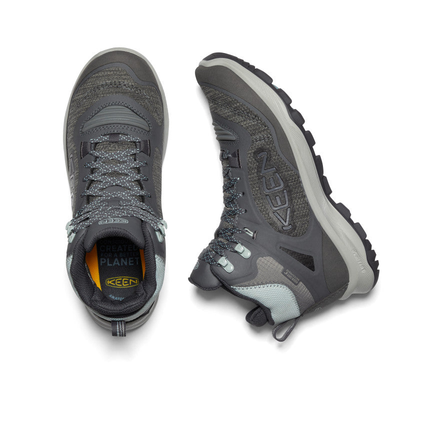 Women's Terradora Flex Waterproof Hiking Boot | Magnet/Cloud Blue - Image 4