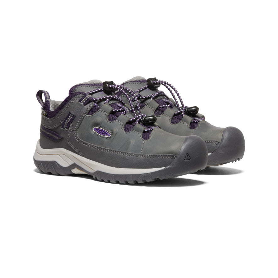 Big Kids' Targhee Waterproof Shoe | Magnet/Tillandsia Purple - Image 2
