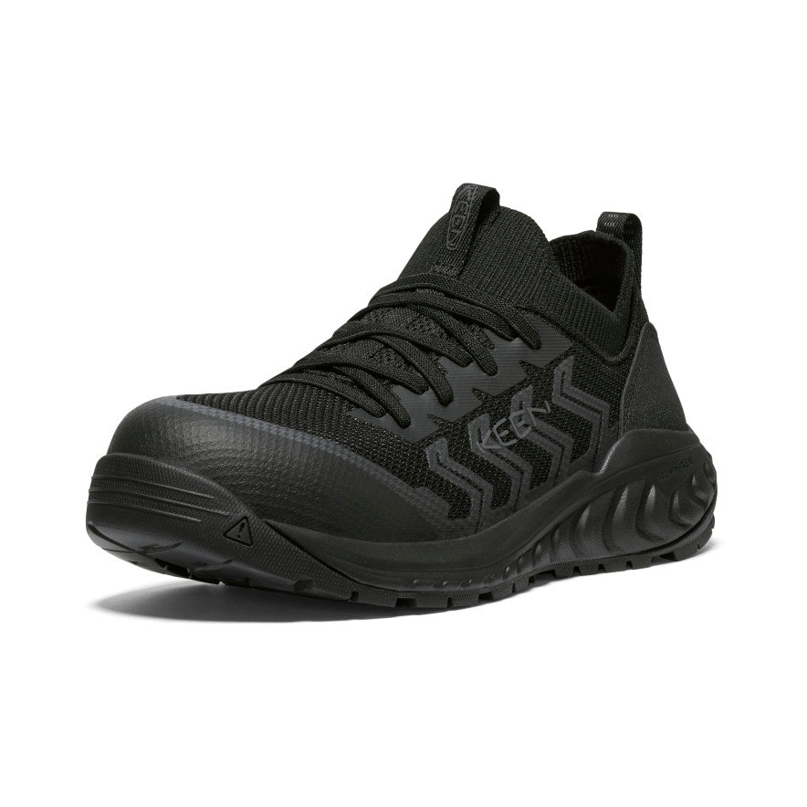 Women's Arvada Shift Work Sneaker (Carbon Toe) | Black/Magnet - Image 3