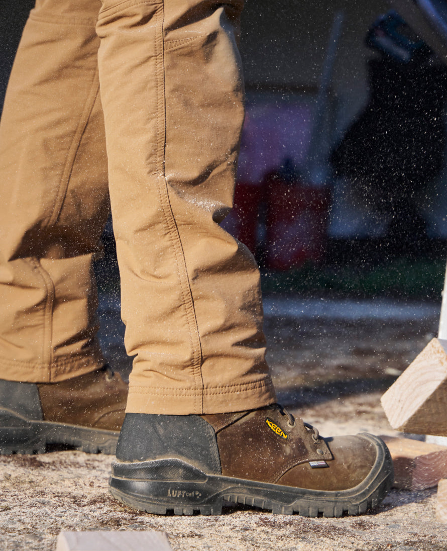 Men's Independence 8 Waterproof Boot (Soft Toe)  |  Dark Earth/Black - Image 9