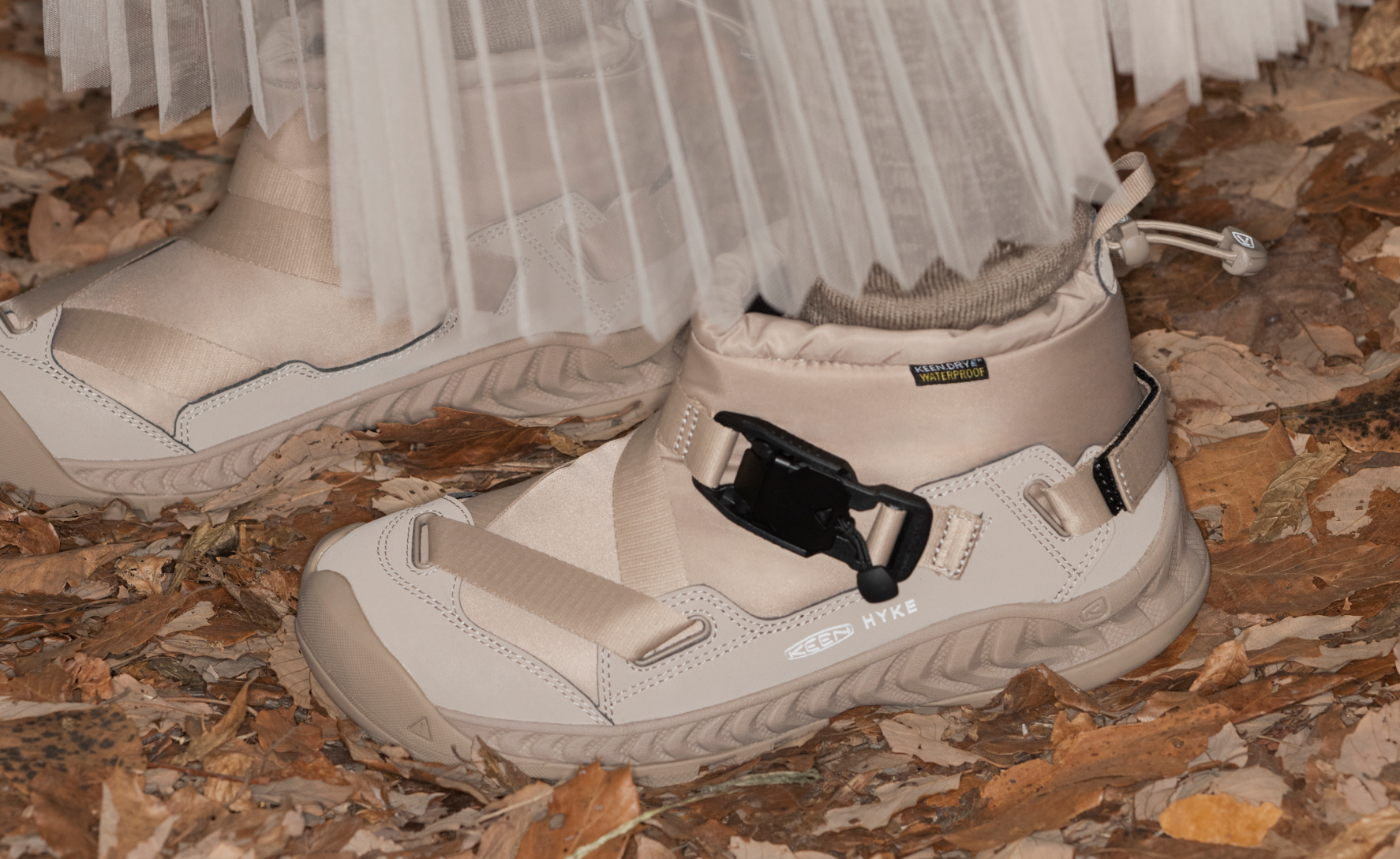 Women's Hoodzerra NXIS Waterproof Boot x HYKE | Hyke Timberwolf - Image 7