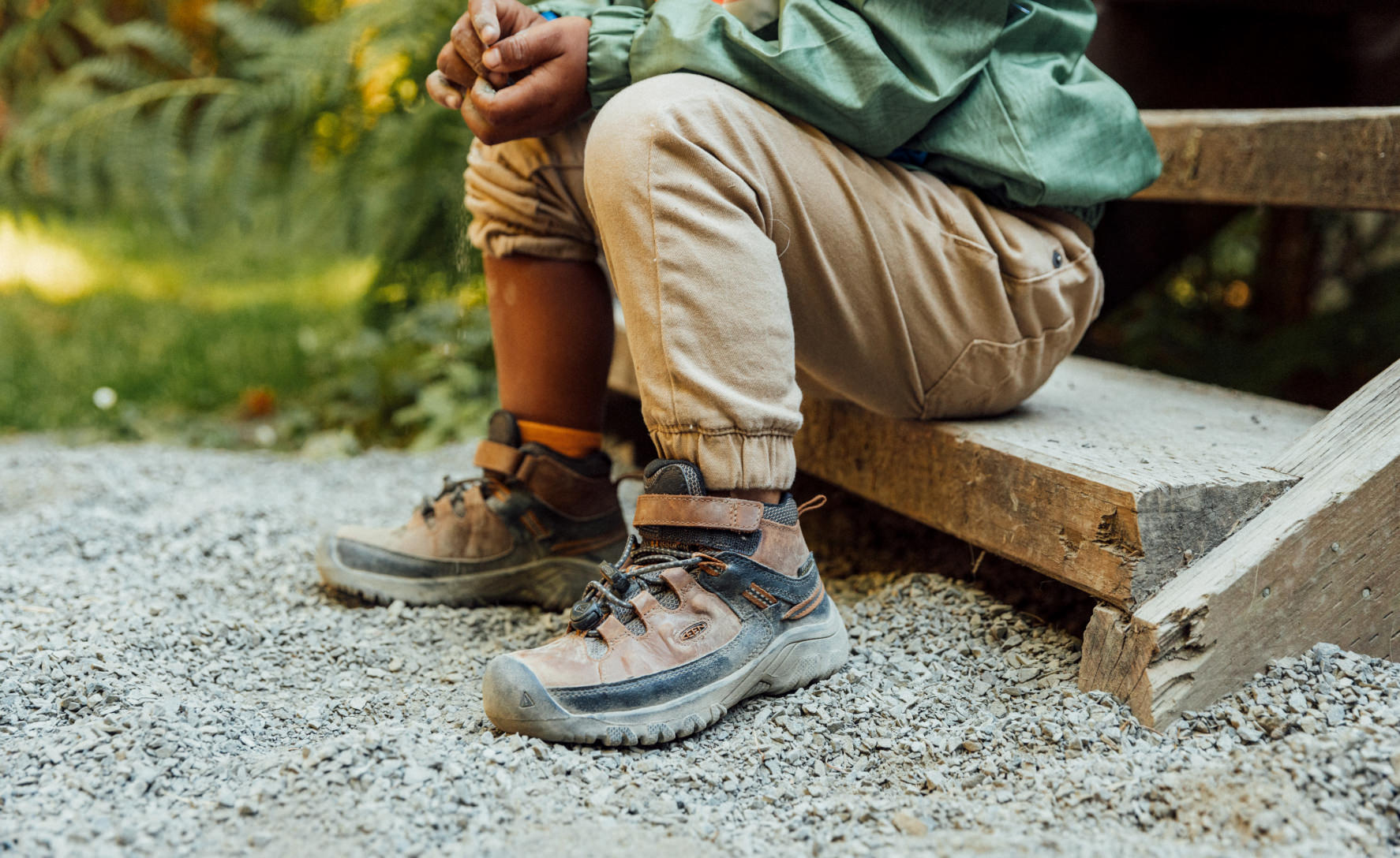 Little Kids' Targhee Waterproof Boot | Steel Grey/Porcelain - Image 6