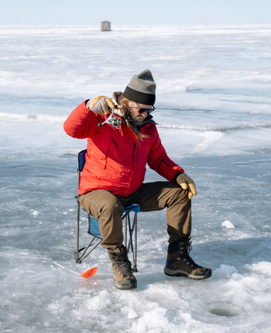 Men's Revel IV High Polar Waterproof Boot | Magnet/Red Carpet - Image 7