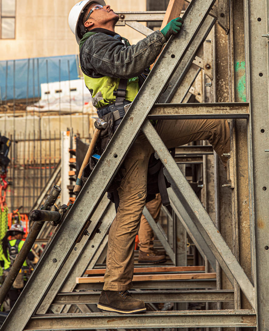 Men's San Jose 6 Waterproof Boot (Aluminum Toe) | Black/Gum - Image 9