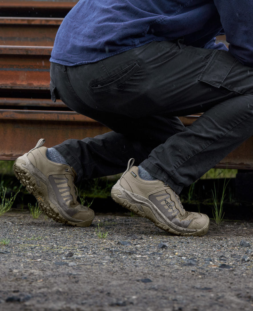 Men's Reno Waterproof (Carbon Toe) | Red Clay/Black - Image 9