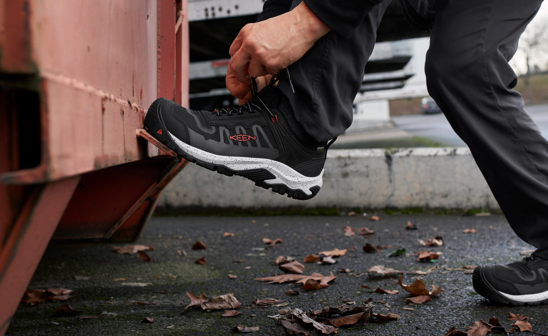 Men's Reno Waterproof (Carbon Toe) | Red Clay/Black - Image 7