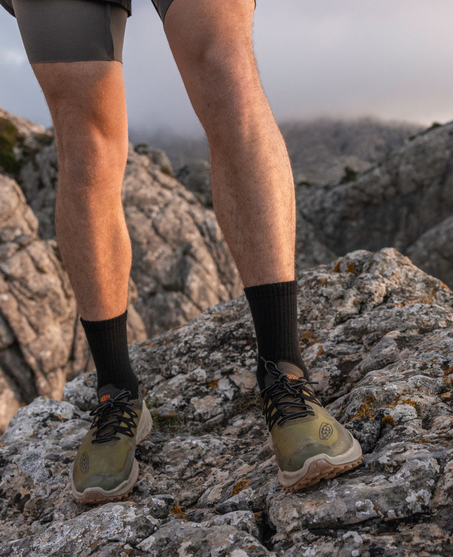 Men's Zionic Speed Hiking Shoe | Dark Olive/Scarlet Ibis - Image 9