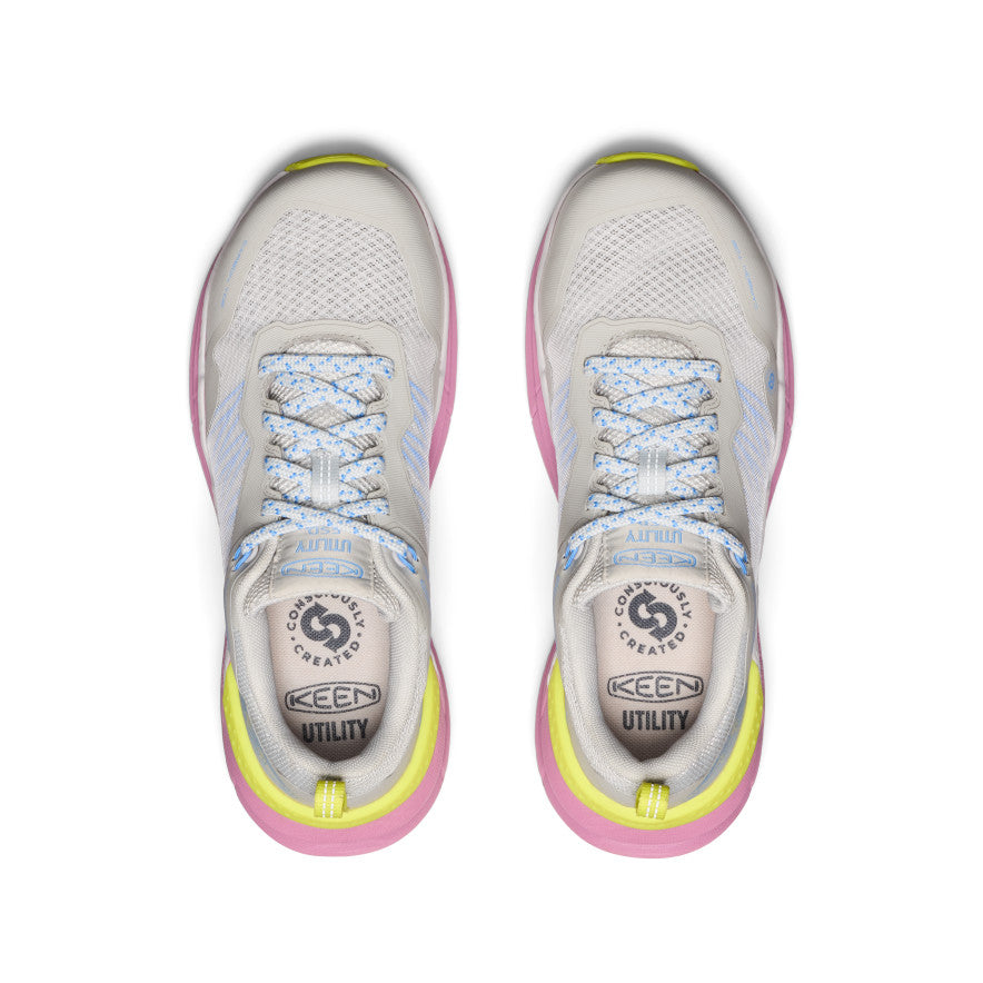 Women's Speedworks ESD Work Sneaker (Carbon Toe) | Alloy/Moonlight Mauve - Image 4