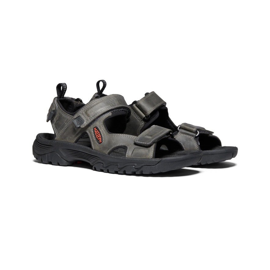 Men's Targhee III Open Toe Sandal | Grey/Black - Image 2