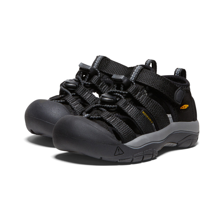Little Kids' Newport H2 | Black/Keen Yellow - Image 2