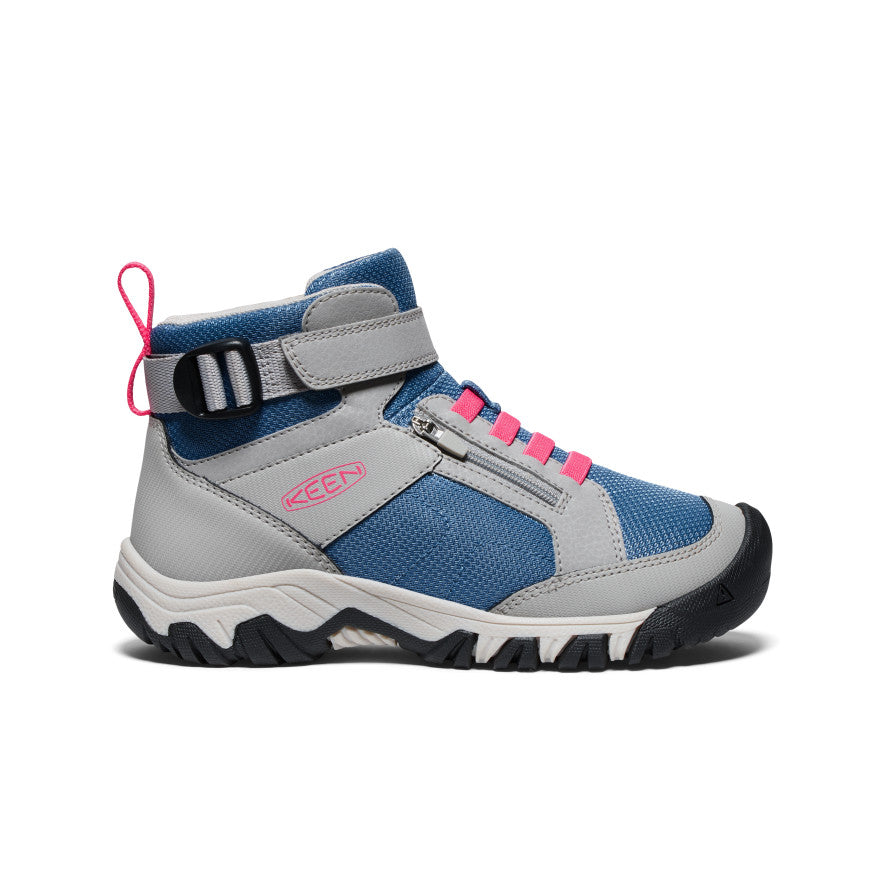 Big Kids' Targhee Boundless Hiking Boot | Alloy/Rouge Red