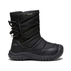 Little Kids' Puffrider Waterproof Winter Boot | Black/Steel Grey