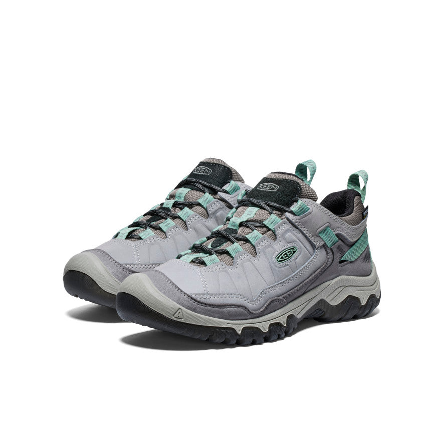 Women's Targhee IV Waterproof Hiking Shoe | Alloy/Granite Green - Image 2