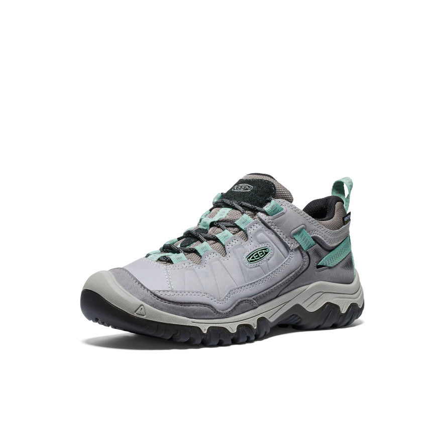 Women's Targhee IV Waterproof Hiking Shoe | Alloy/Granite Green - Image 3