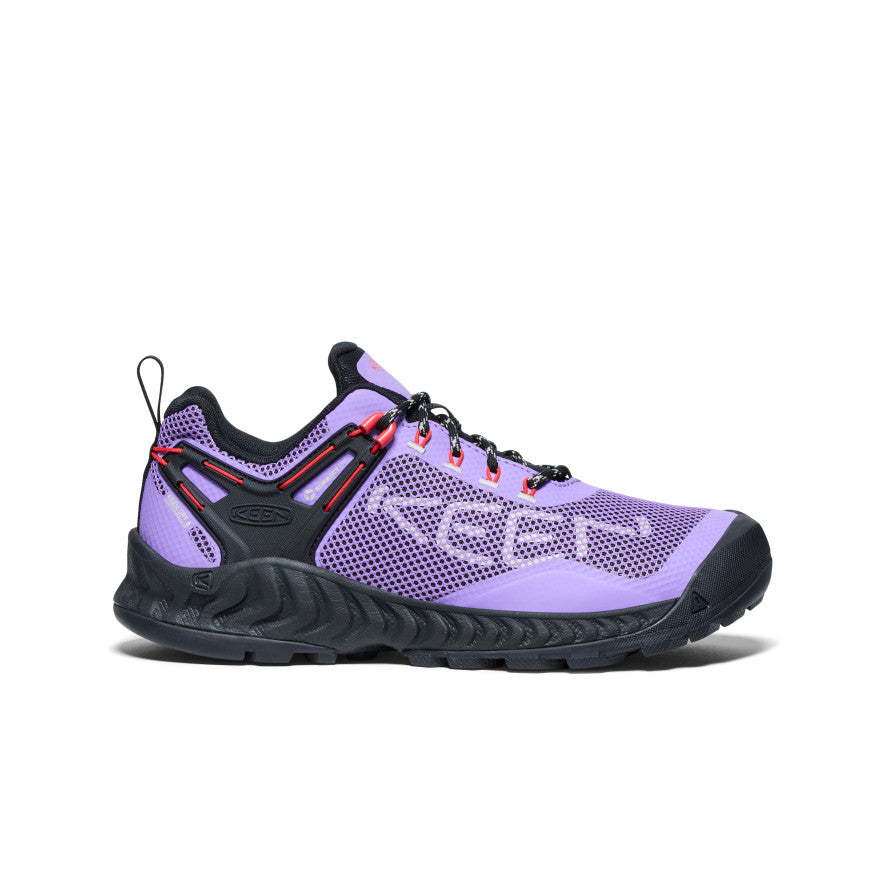 Women's NXIS EVO Waterproof Shoe | Paisley Purple/Poppy Red