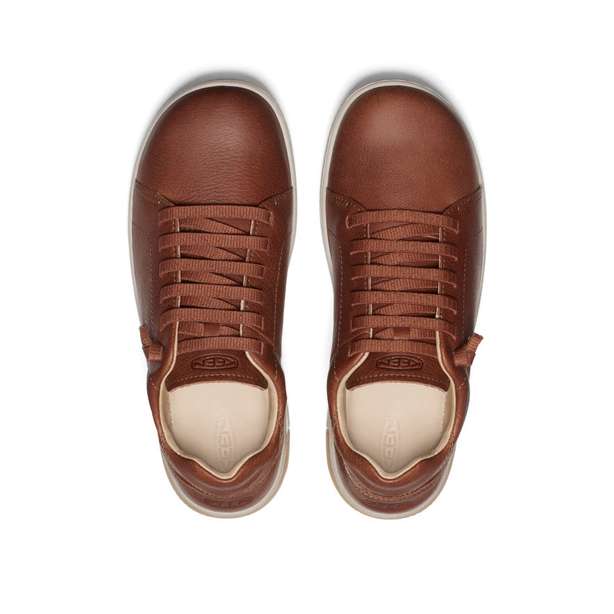 Men's KNX Leather Sneaker | Tortoise Shell/Plaza Taupe - Image 4