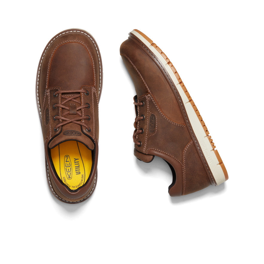 Men's San Jose Oxford (Aluminum Toe) | Gingerbread/Off White - Image 4