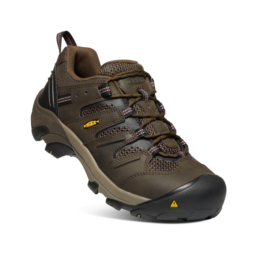 Men's Lansing Low (Steel Toe) | Cascade Brown/Fired Brick - Image 3