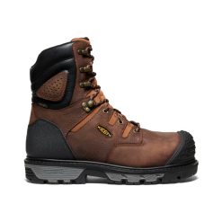 Men's Camden 8 Waterproof Boot (Carbon Toe) | Leather Brown/Black