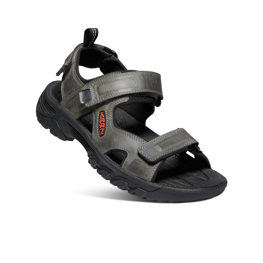 Men's Targhee III Open Toe Sandal | Grey/Black - Image 3