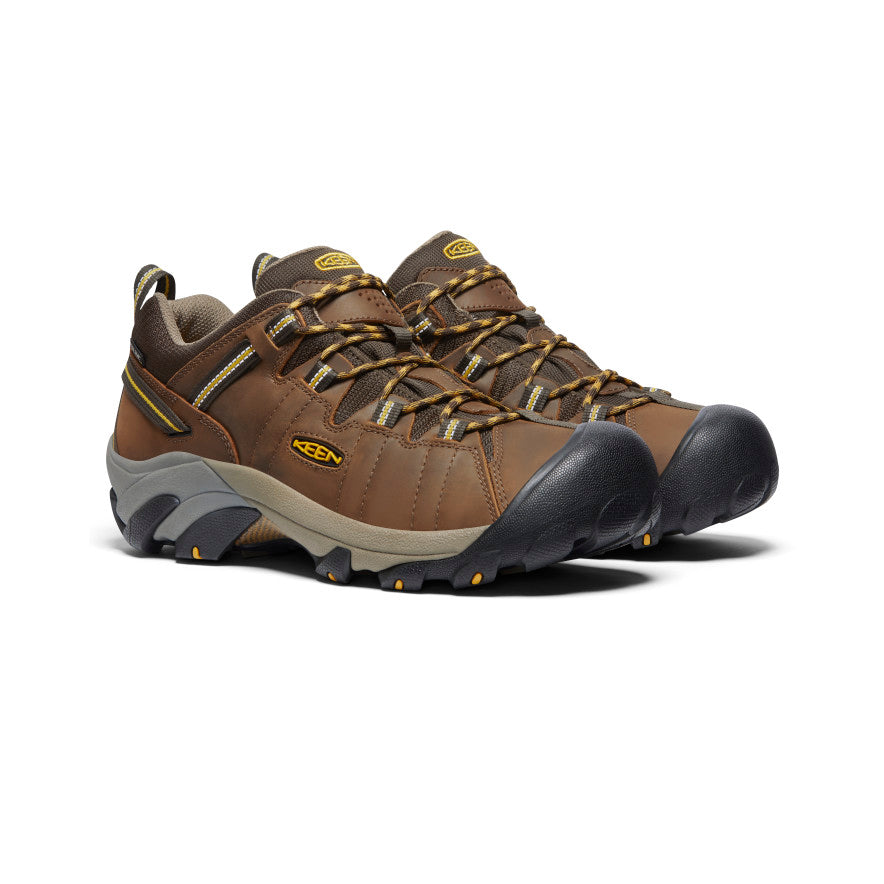 Men's Targhee II Waterproof Wide | Cascade Brown/Golden Yellow - Image 2